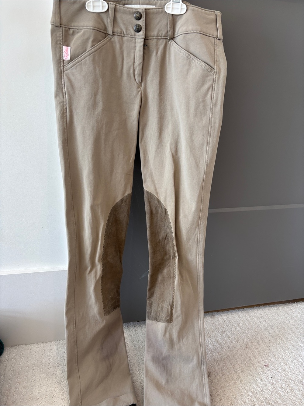 Tailored Sportsman Girls Jodhpurs- Tan